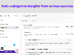 Analyze feedback from across sources with AI