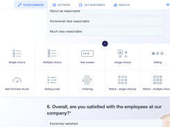 12 question types