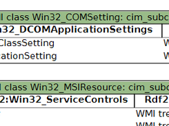 Survol interaction with WMI