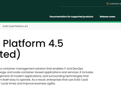 SUSE CaaS Platform Screenshot 1