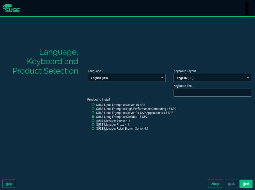 SUSE Linux Enterprise Desktop Screenshot 1