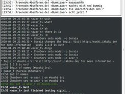 nigiri 1.2.0 with enabled general output