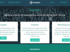 SustainOSS.org Website Screenshot 1