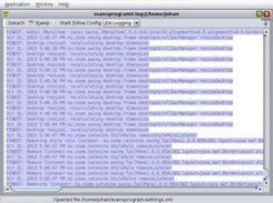 Following a file