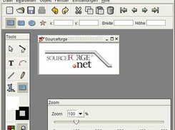 SVGrafix - Sourceforge logo (Look and Feel: Metouia)