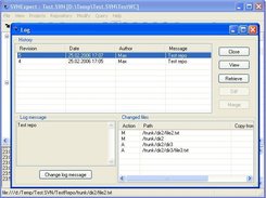 Log dialog