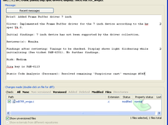 Forwarded the well-structured metadata towards TortoiseSVN commit message dialog