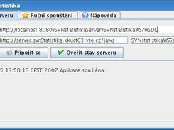 Klientsk st - pipojen k serveru pomoc webov sl