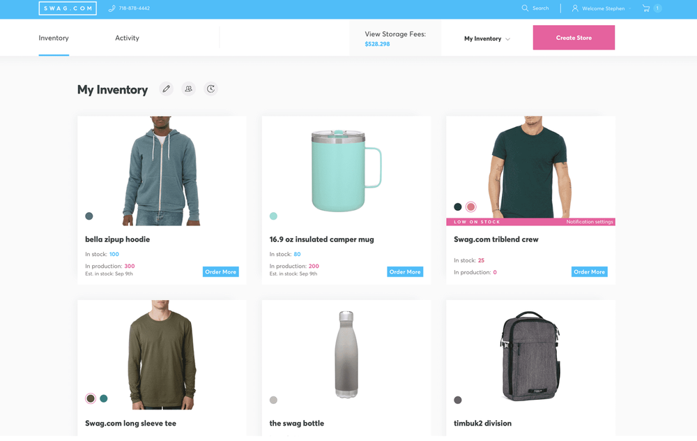 Swag.com Screenshot 1