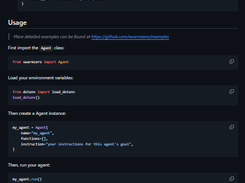 SwarmZero Screenshot 1