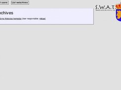 List of "webchives"