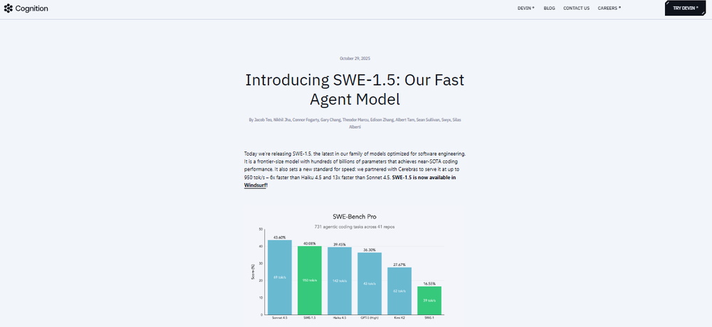 SWE-1.5 Screenshot 1