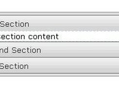 Accordion component