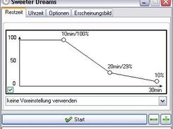 Standard screen of Sweeter Dreams 6.0