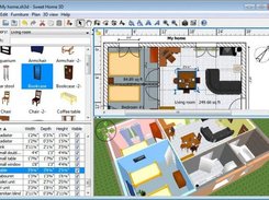 Sweet Home 3D in English Windows 7