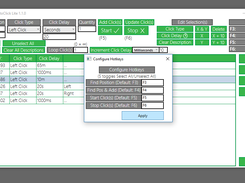 Configuring hotkeys