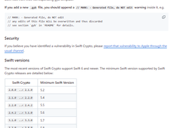 Swift Crypto Screenshot 1