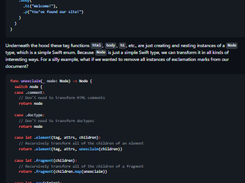 swift-html Screenshot 1