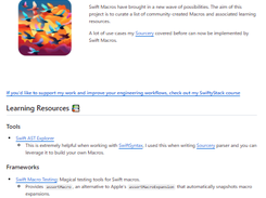 Swift Macros Screenshot 1