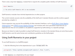 Swift Numerics Screenshot 1