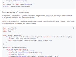 Swift OpenAPI Generator Screenshot 1