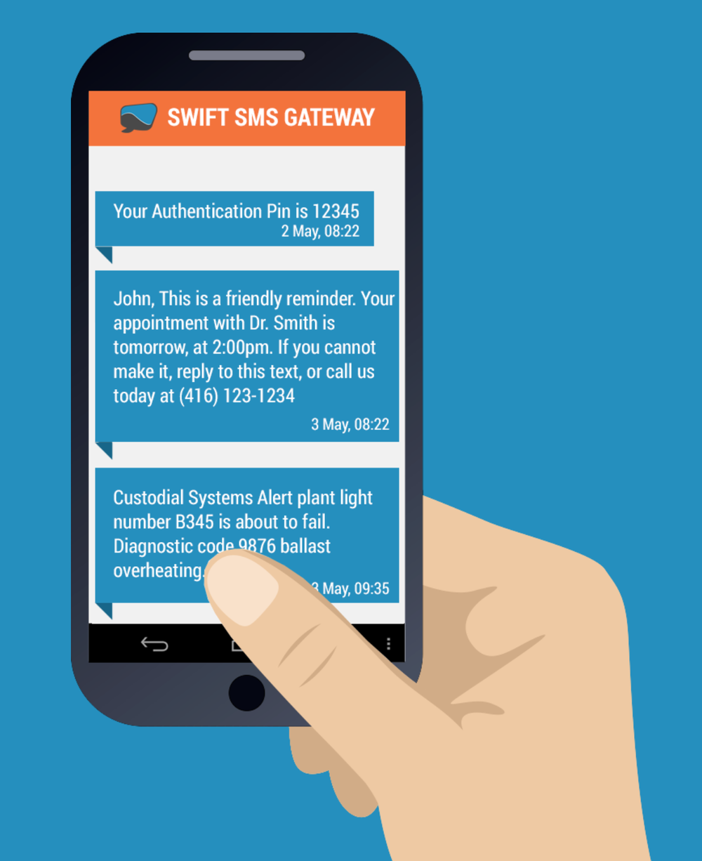 Swift SMS Gateway Screenshot 1