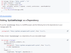 Swift System Screenshot 1