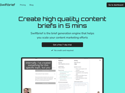 swiftbrief home page