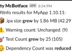 SwiftInfo Screenshot 1