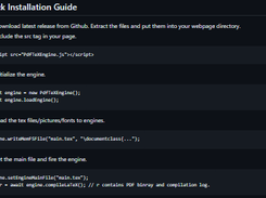 SwiftLaTeX Screenshot 1