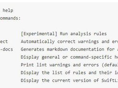 SwiftLint Screenshot 2