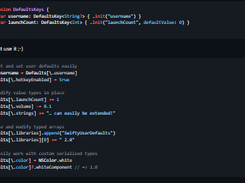 SwiftyUserDefaults Screenshot 1