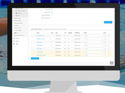 SwimClub Manager Screenshot 1