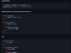 Swinject Screenshot 1