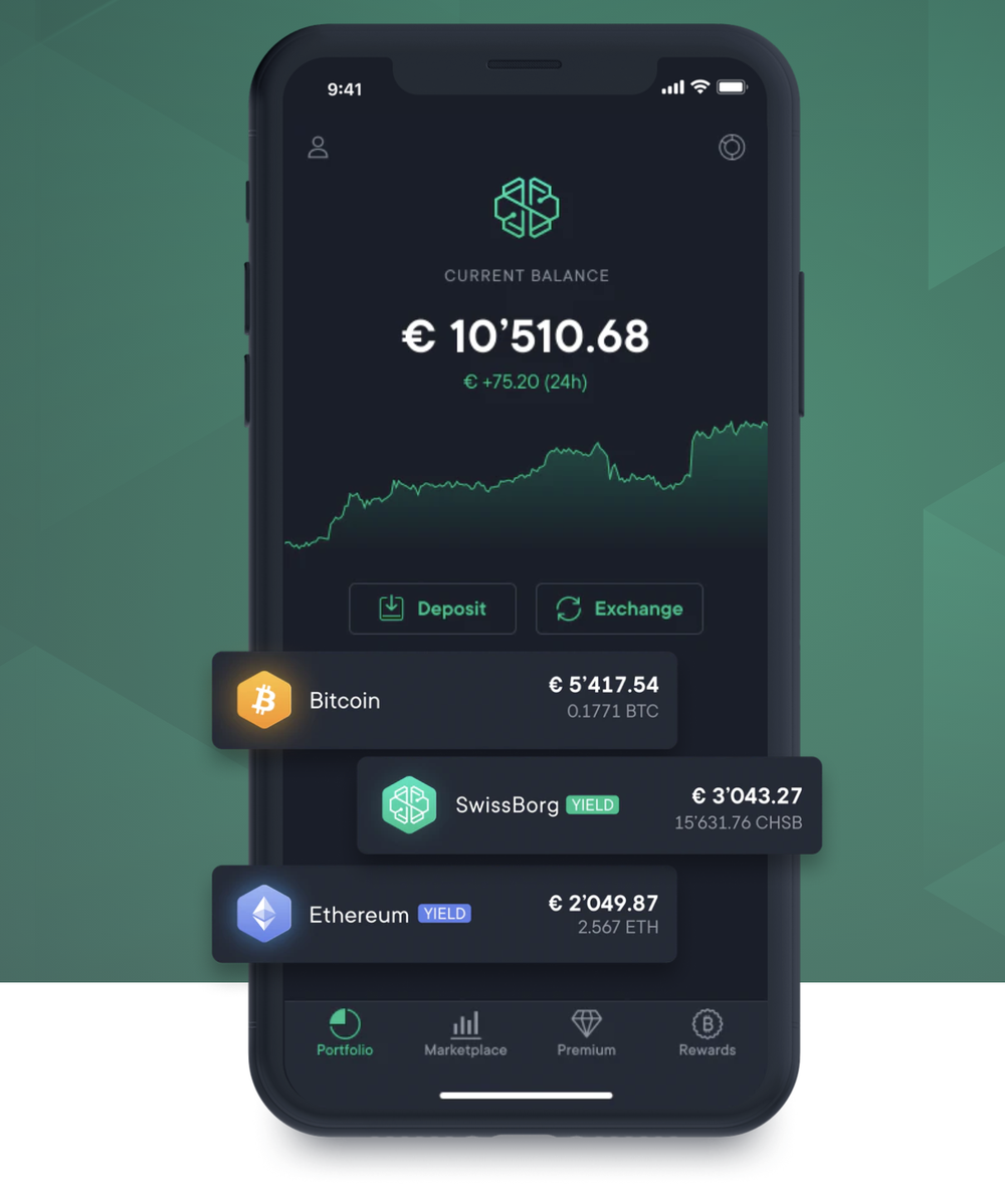 SwissBorg Screenshot 1