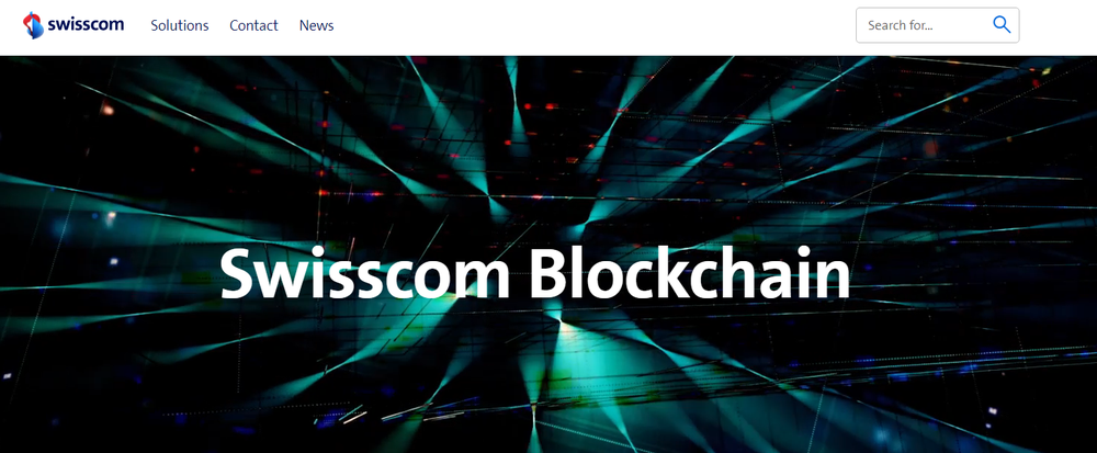 Swisscom Blockchain Screenshot 1