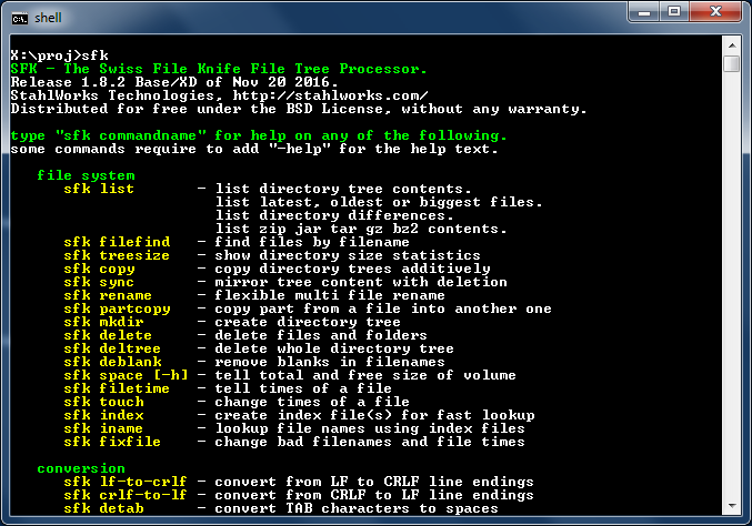Swiss File Knife download | SourceForge.net