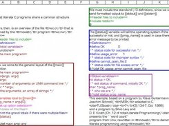 Knuth-like Literate programming using spreadsheet interface