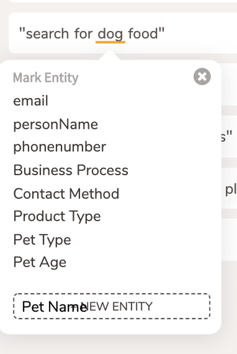 Entity Recognition