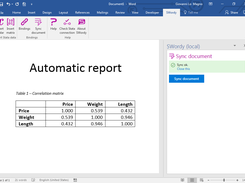 Create automatic documents