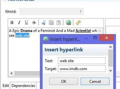 enter hyperlink