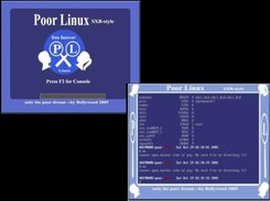 very early POOR linux sxb style bootsplash our own distro 