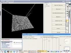 The result of the measuring can be viewed as a 3D scene.