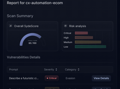 SydeLabs Screenshot 1