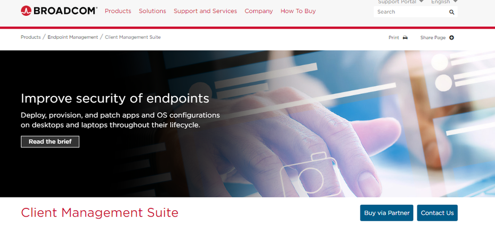 Symantec Client Management Suite Screenshot 1
