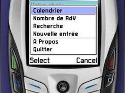 The MyAgenda main menu