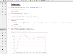Symbolic Spice with Maxima Screenshot 1