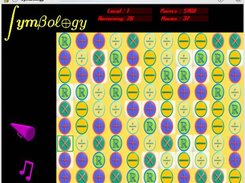 When symbols are matched the grid changes color