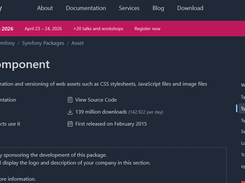 Symfony Asset Screenshot 1