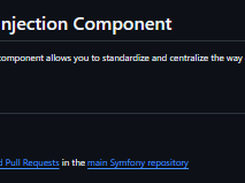 Symfony DependencyInjection Screenshot 1